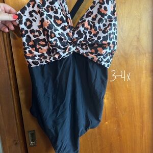 Plus Size One Piece Swimsuit